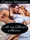 At the Duke's Service (eBook)